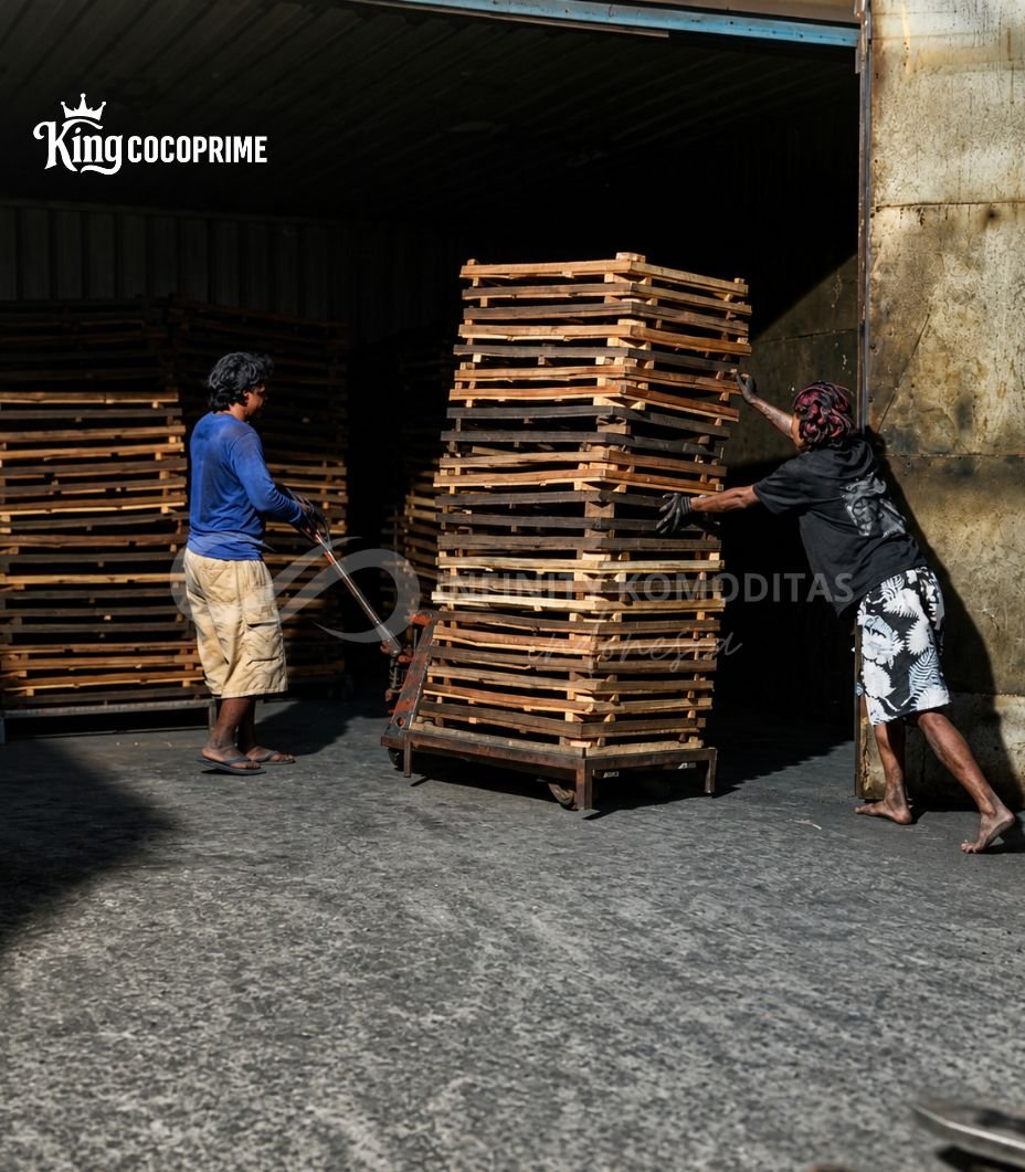 Drying - King Cocoprime Factory
