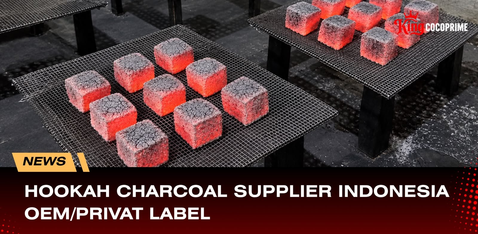 Hookah Charcoal Supplier Indonesia | OEM & Private Label