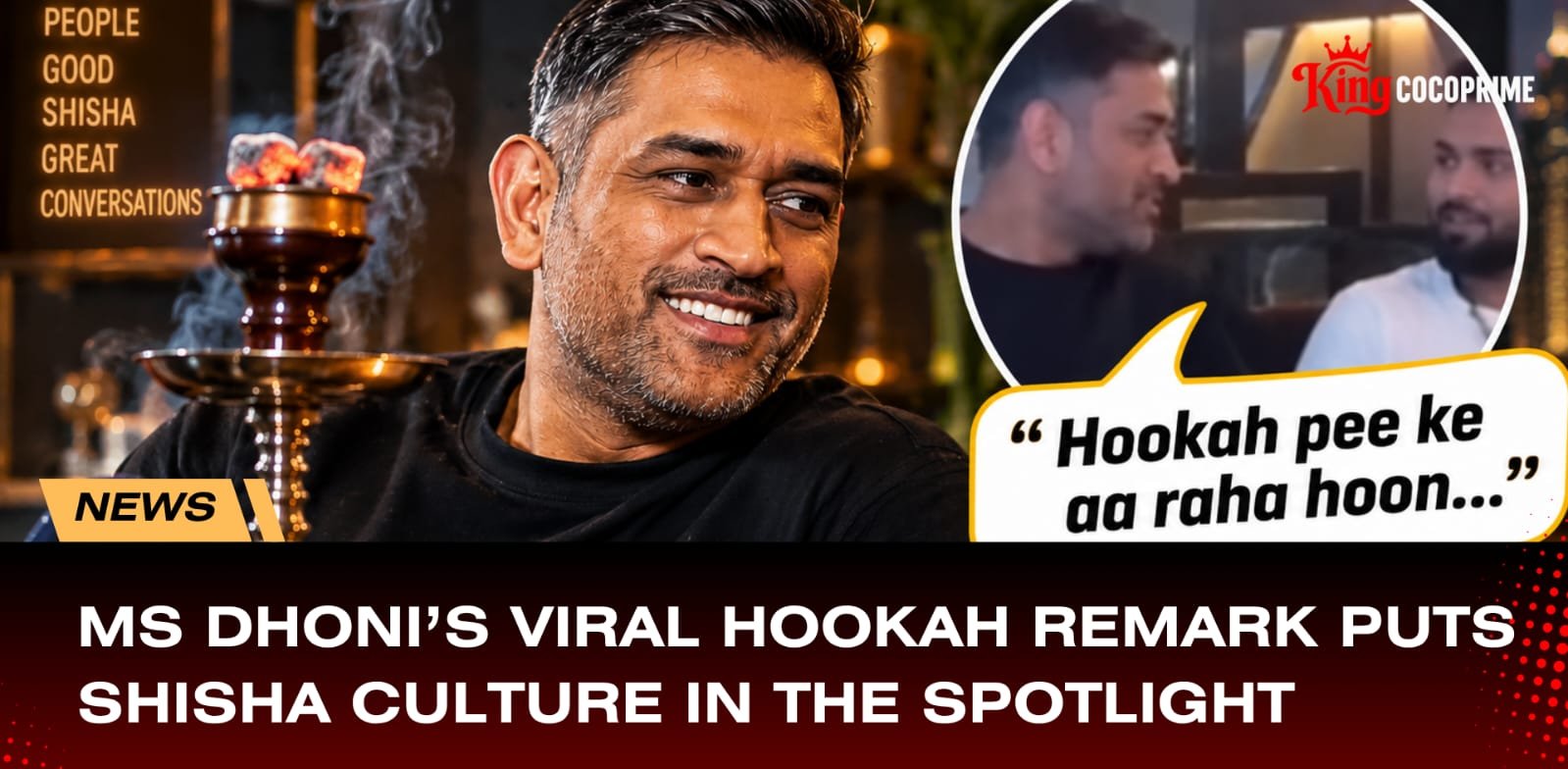 Hookah culture in India and the Middle East