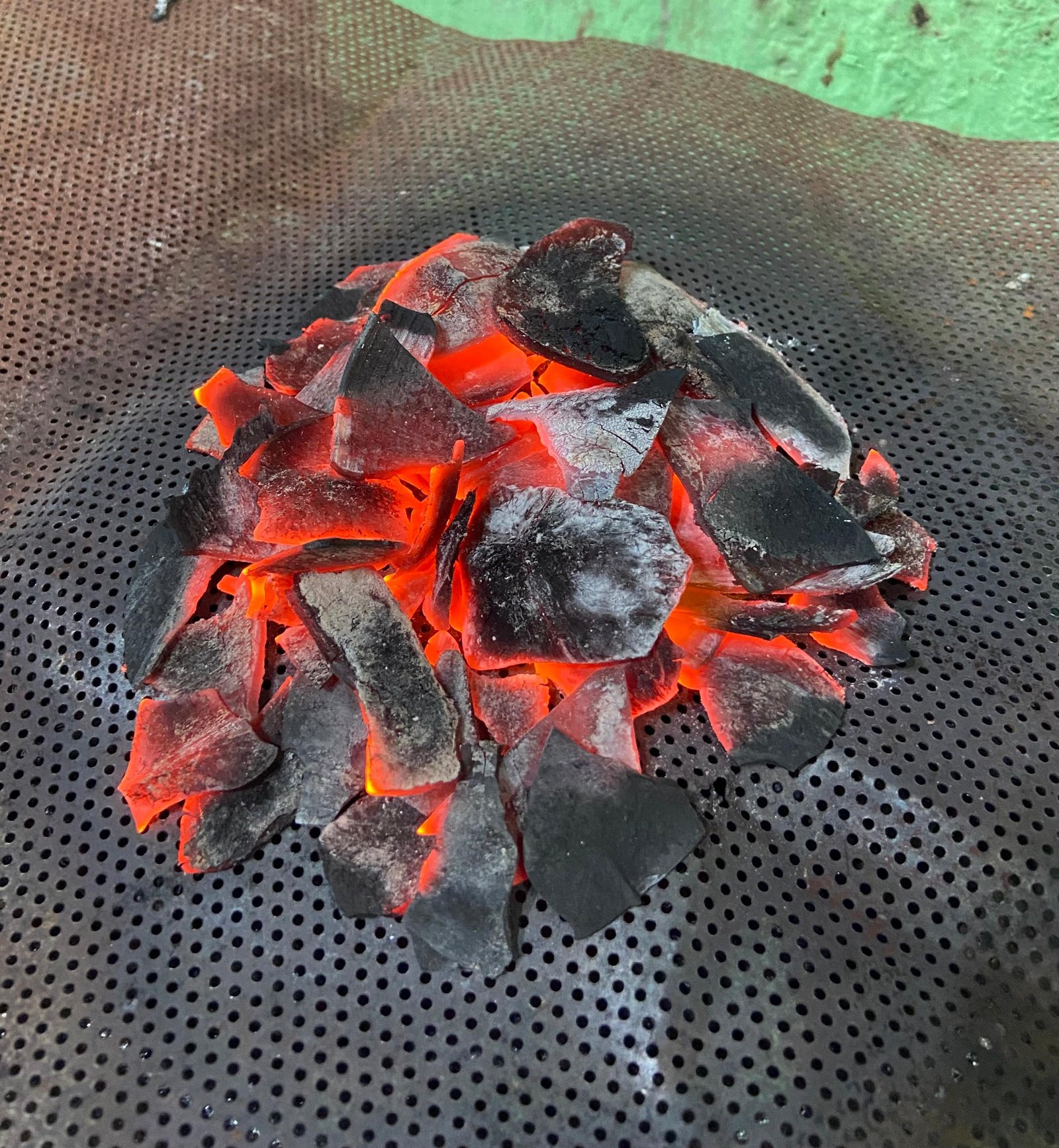 Natural coconut shell charcoal for industrial and export use