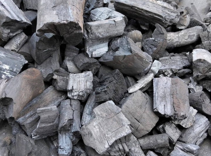 3. Hardwood charcoal prepared for export quality inspection