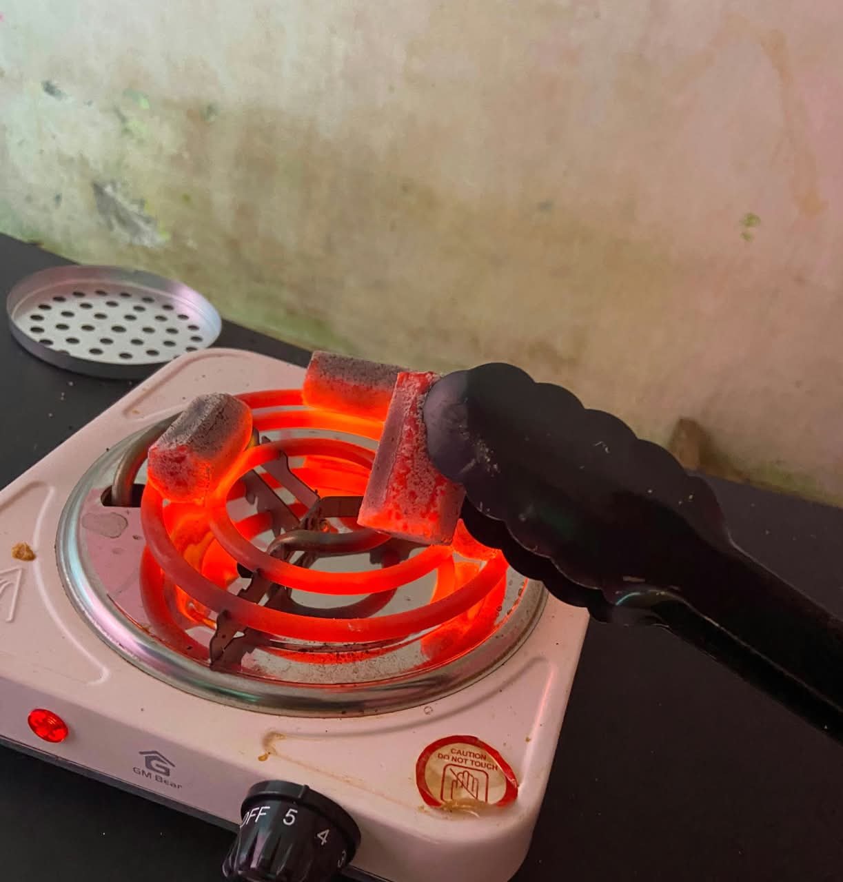 3. Shisha charcoal cubes prepared for export quality control